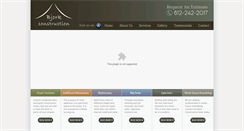 Desktop Screenshot of bjorkconstruction.net